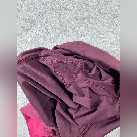 Lululemon Colour Me Ombre Tight 28" Dark Adobe Blush Berry Violet Red Leggings 4 - Picture 14 of 16